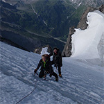 Jungfrau, Rotbrettgrat
