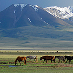 Kirgistan, Landschaft Son Kul